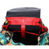 Christian Louboutin Explorer Funk Backpack Black Green Multi Canvas Floral